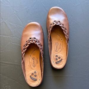 Dr. Scholl's Brown Leather Women's Shoes - Size 7